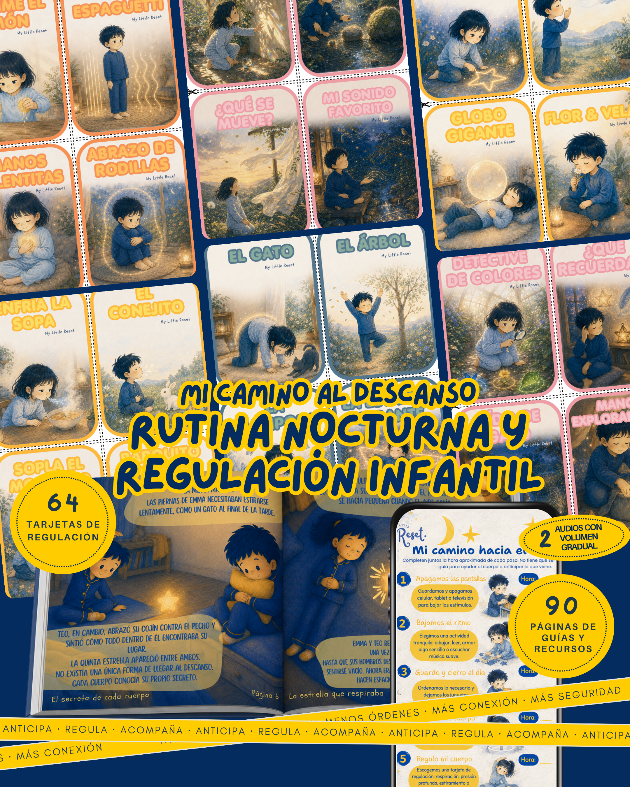Mi Camino al Descanso • Rutina Nocturna y Regulación Infantil •
